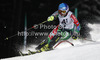 Tanja Poutiainen of Finland skiing in first run of women night slalom race of Audi FIS Alpine skiing World cup 2012-2013 in Flachau, Austria. Women night slalom race of Audi FIS Alpine skiing World cup was held Flachau, Austria, on Tuesday, 15th of January 2013.
