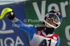 Winner Mikaela Shiffrin of USA reacts in finish of second run of women night slalom race of Audi FIS Alpine skiing World cup 2012-2013 in Flachau, Austria. Women night slalom race of Audi FIS Alpine skiing World cup was held Flachau, Austria, on Tuesday, 15th of January 2013.
