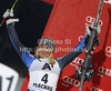 Second placed Frida Hansdotter of Sweden celebrates her medal won in women night slalom race of Audi FIS Alpine skiing World cup 2012-2013 in Flachau, Austria. Women night slalom race of Audi FIS Alpine skiing World cup was held Flachau, Austria, on Tuesday, 15th of January 2013.
