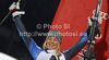 Second placed Frida Hansdotter of Sweden celebrates her medal won in women night slalom race of Audi FIS Alpine skiing World cup 2012-2013 in Flachau, Austria. Women night slalom race of Audi FIS Alpine skiing World cup was held Flachau, Austria, on Tuesday, 15th of January 2013.
