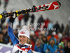 Winner Mikaela Shiffrin of USA celebrates her medal won in women night slalom race of Audi FIS Alpine skiing World cup 2012-2013 in Flachau, Austria. Women night slalom race of Audi FIS Alpine skiing World cup was held Flachau, Austria, on Tuesday, 15th of January 2013.

