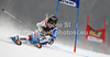 Lara Gut of Switzerland skiing in first run of women giant slalom Golden Fox trophy race of Audi FIS Alpine skiing World cup 2012-2013 in Maribor, Slovenia. Women giant slalom race of Audi FIS Alpine skiing World cup was held in Maribor, Slovenia, on Saturday, 26th of January 2013.
