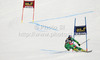 Tanja Poutiainen of Finland skiing in first run of women giant slalom Golden Fox trophy race of Audi FIS Alpine skiing World cup 2012-2013 in Maribor, Slovenia. Women giant slalom race of Audi FIS Alpine skiing World cup was held in Maribor, Slovenia, on Saturday, 26th of January 2013.
