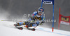 Mikaela Shiffrin of USA skiing in first run of women giant slalom Golden Fox trophy race of Audi FIS Alpine skiing World cup 2012-2013 in Maribor, Slovenia. Women giant slalom race of Audi FIS Alpine skiing World cup was held in Maribor, Slovenia, on Saturday, 26th of January 2013.
