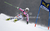 Simona Hoesl of Germany skiing in first run of women giant slalom Golden Fox trophy race of Audi FIS Alpine skiing World cup 2012-2013 in Maribor, Slovenia. Women giant slalom race of Audi FIS Alpine skiing World cup was held in Maribor, Slovenia, on Saturday, 26th of January 2013.
