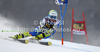Tina Robnik of Slovenia skiing in first run of women giant slalom Golden Fox trophy race of Audi FIS Alpine skiing World cup 2012-2013 in Maribor, Slovenia. Women giant slalom race of Audi FIS Alpine skiing World cup was held in Maribor, Slovenia, on Saturday, 26th of January 2013.
