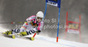 Veronika Staber of Germany skiing in first run of women giant slalom Golden Fox trophy race of Audi FIS Alpine skiing World cup 2012-2013 in Maribor, Slovenia. Women giant slalom race of Audi FIS Alpine skiing World cup was held in Maribor, Slovenia, on Saturday, 26th of January 2013.
