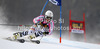 Susanne Weinbuchner of Germany skiing in first run of women giant slalom Golden Fox trophy race of Audi FIS Alpine skiing World cup 2012-2013 in Maribor, Slovenia. Women giant slalom race of Audi FIS Alpine skiing World cup was held in Maribor, Slovenia, on Saturday, 26th of January 2013.

