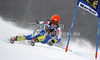 Katarina Lavtar of Slovenia skiing in first run of women giant slalom Golden Fox trophy race of Audi FIS Alpine skiing World cup 2012-2013 in Maribor, Slovenia. Women giant slalom race of Audi FIS Alpine skiing World cup was held in Maribor, Slovenia, on Saturday, 26th of January 2013.
