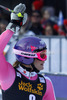 Fourth placed Maria Hoefl-Riesch of Germany reacts in finish of second run of women giant slalom Golden Fox trophy race of Audi FIS Alpine skiing World cup 2012-2013 in Maribor, Slovenia. Women giant slalom race of Audi FIS Alpine skiing World cup was held in Maribor, Slovenia, on Saturday, 26th of January 2013.
