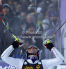 Winner Lindsey Vonn of USA reacts in finish of second run of women giant slalom Golden Fox trophy race of Audi FIS Alpine skiing World cup 2012-2013 in Maribor, Slovenia. Women giant slalom race of Audi FIS Alpine skiing World cup was held in Maribor, Slovenia, on Saturday, 26th of January 2013.
