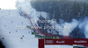 Fans in finish area and around the course before start of leader after first run, Tina Maze of Slovenia in second run of women giant slalom Golden Fox trophy race of Audi FIS Alpine skiing World cup 2012-2013 in Maribor, Slovenia. Women giant slalom race of Audi FIS Alpine skiing World cup was held in Maribor, Slovenia, on Saturday, 26th of January 2013.
