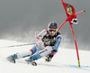 Dominique Gisin of Switzerland skiing in first run of women giant slalom Golden Fox trophy race of Audi FIS Alpine skiing World cup 2012-2013 in Maribor, Slovenia. Women giant slalom race of Audi FIS Alpine skiing World cup was held in Maribor, Slovenia, on Saturday, 26th of January 2013.
