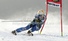 Nathalie Eklund of Sweden skiing in first run of women giant slalom Golden Fox trophy race of Audi FIS Alpine skiing World cup 2012-2013 in Maribor, Slovenia. Women giant slalom race of Audi FIS Alpine skiing World cup was held in Maribor, Slovenia, on Saturday, 26th of January 2013.
