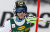 Kathrin Zettel of Austria skiing in first run of women slalom Golden Fox trophy race of Audi FIS Alpine skiing World cup 2012-2013 in Maribor, Slovenia. Women slalom race of Audi FIS Alpine skiing World cup was held in Maribor, Slovenia, on Sunday, 27th of January 2013.
