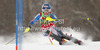 Mikaela Shiffrin of USA skiing in first run of women slalom Golden Fox trophy race of Audi FIS Alpine skiing World cup 2012-2013 in Maribor, Slovenia. Women slalom race of Audi FIS Alpine skiing World cup was held in Maribor, Slovenia, on Sunday, 27th of January 2013.
