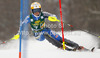 Frida Hansdotter of Sweden skiing in first run of women slalom Golden Fox trophy race of Audi FIS Alpine skiing World cup 2012-2013 in Maribor, Slovenia. Women slalom race of Audi FIS Alpine skiing World cup was held in Maribor, Slovenia, on Sunday, 27th of January 2013.
