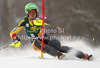 Erin Mielzynski of Canada skiing in first run of women slalom Golden Fox trophy race of Audi FIS Alpine skiing World cup 2012-2013 in Maribor, Slovenia. Women slalom race of Audi FIS Alpine skiing World cup was held in Maribor, Slovenia, on Sunday, 27th of January 2013.

