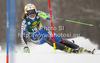 Therese Borssen of Sweden skiing in first run of women slalom Golden Fox trophy race of Audi FIS Alpine skiing World cup 2012-2013 in Maribor, Slovenia. Women slalom race of Audi FIS Alpine skiing World cup was held in Maribor, Slovenia, on Sunday, 27th of January 2013.
