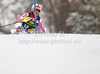 Christina Geiger of Germany skiing in first run of women slalom Golden Fox trophy race of Audi FIS Alpine skiing World cup 2012-2013 in Maribor, Slovenia. Women slalom race of Audi FIS Alpine skiing World cup was held in Maribor, Slovenia, on Sunday, 27th of January 2013.
