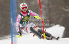 Christina Geiger of Germany skiing in first run of women slalom Golden Fox trophy race of Audi FIS Alpine skiing World cup 2012-2013 in Maribor, Slovenia. Women slalom race of Audi FIS Alpine skiing World cup was held in Maribor, Slovenia, on Sunday, 27th of January 2013.
