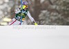 Michaela Kirchgasser of Austria skiing in first run of women slalom Golden Fox trophy race of Audi FIS Alpine skiing World cup 2012-2013 in Maribor, Slovenia. Women slalom race of Audi FIS Alpine skiing World cup was held in Maribor, Slovenia, on Sunday, 27th of January 2013.
