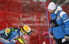 Maria Pietilae-Holmner of Sweden in pain after DNF in first run of women slalom Golden Fox trophy race of Audi FIS Alpine skiing World cup 2012-2013 in Maribor, Slovenia. Women slalom race of Audi FIS Alpine skiing World cup was held in Maribor, Slovenia, on Sunday, 27th of January 2013.

