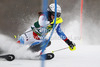 Wendy Holdener of Switzerland skiing in first run of women slalom Golden Fox trophy race of Audi FIS Alpine skiing World cup 2012-2013 in Maribor, Slovenia. Women slalom race of Audi FIS Alpine skiing World cup was held in Maribor, Slovenia, on Sunday, 27th of January 2013.
