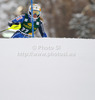 Nathalie Eklund of Sweden skiing in first run of women slalom Golden Fox trophy race of Audi FIS Alpine skiing World cup 2012-2013 in Maribor, Slovenia. Women slalom race of Audi FIS Alpine skiing World cup was held in Maribor, Slovenia, on Sunday, 27th of January 2013.
