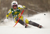 Lotte Smiseth Sejersted of Norway skiing in first run of women slalom Golden Fox trophy race of Audi FIS Alpine skiing World cup 2012-2013 in Maribor, Slovenia. Women slalom race of Audi FIS Alpine skiing World cup was held in Maribor, Slovenia, on Sunday, 27th of January 2013.
