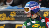 Tanja Poutiainen of Finland reacts disappointed in finish of second run of women slalom Golden Fox trophy race of Audi FIS Alpine skiing World cup 2012-2013 in Maribor, Slovenia. Women slalom race of Audi FIS Alpine skiing World cup was held in Maribor, Slovenia, on Sunday, 27th of January 2013.
