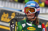 Tanja Poutiainen of Finland reacts disappointed in finish of second run of women slalom Golden Fox trophy race of Audi FIS Alpine skiing World cup 2012-2013 in Maribor, Slovenia. Women slalom race of Audi FIS Alpine skiing World cup was held in Maribor, Slovenia, on Sunday, 27th of January 2013.
