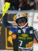 Second placed Frida Hansdotter of Sweden reacts in finish of second run of women slalom Golden Fox trophy race of Audi FIS Alpine skiing World cup 2012-2013 in Maribor, Slovenia. Women slalom race of Audi FIS Alpine skiing World cup was held in Maribor, Slovenia, on Sunday, 27th of January 2013.
