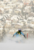 Tina Maze of Slovenia skiing in first run of women slalom Golden Fox trophy race of Audi FIS Alpine skiing World cup 2012-2013 in Maribor, Slovenia. Women slalom race of Audi FIS Alpine skiing World cup was held in Maribor, Slovenia, on Sunday, 27th of January 2013.
