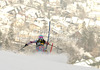 Julia Mancuso of USA skiing in first run of women slalom Golden Fox trophy race of Audi FIS Alpine skiing World cup 2012-2013 in Maribor, Slovenia. Women slalom race of Audi FIS Alpine skiing World cup was held in Maribor, Slovenia, on Sunday, 27th of January 2013.
