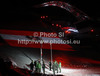 Austrian flag is being lifted during opening ceremony of FIS Alpine skiing World Championships in Schladming, Austria. FIS Alpine skiing World championships Schladming 2013, were officially opened with opening ceremony, which took place in Planai Stadium in Scladming, Austria, on Monday, 4th of February 2013.

