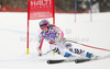 Maria Hoefl-Riesch of Germany skiing in women Super-g race of FIS Alpine skiing World Championships in Schladming, Austria. Women super-g race of FIS Alpine skiing World championships Schladming 2013, was held in Scladming, Austria, on Tuesday, 5th of February 2013.
