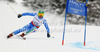 Matteo Marsaglia of Italy skiing in men Super-g race of FIS Alpine skiing World Championships in Schladming, Austria. Men super-g race of FIS Alpine skiing World championships Schladming 2013, was held in Scladming, Austria, on Wednesday, 6th of February 2013.
