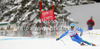 Seventh placed Christof Innerhofer of Italy skiing in men Super-g race of FIS Alpine skiing World Championships in Schladming, Austria. Men super-g race of FIS Alpine skiing World championships Schladming 2013, was held in Scladming, Austria, on Wednesday, 6th of February 2013.
