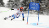 Patrick Kueng of Switzerland skiing in men Super-g race of FIS Alpine skiing World Championships in Schladming, Austria. Men super-g race of FIS Alpine skiing World championships Schladming 2013, was held in Scladming, Austria, on Wednesday, 6th of February 2013.
