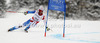 Didier Defago of Switzerland skiing in men Super-g race of FIS Alpine skiing World Championships in Schladming, Austria. Men super-g race of FIS Alpine skiing World championships Schladming 2013, was held in Scladming, Austria, on Wednesday, 6th of February 2013.
