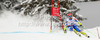 Andrej Sporn of Slovenia skiing in men Super-g race of FIS Alpine skiing World Championships in Schladming, Austria. Men super-g race of FIS Alpine skiing World championships Schladming 2013, was held in Scladming, Austria, on Wednesday, 6th of February 2013.
