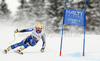 Douglas Hedin of Sweden skiing in men Super-g race of FIS Alpine skiing World Championships in Schladming, Austria. Men super-g race of FIS Alpine skiing World championships Schladming 2013, was held in Scladming, Austria, on Wednesday, 6th of February 2013.
