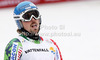 Andreas Romar of Finland reacts in finish of men Super-g race of FIS Alpine skiing World Championships in Schladming, Austria. Men super-g race of FIS Alpine skiing World championships Schladming 2013, was held in Scladming, Austria, on Wednesday, 6th of February 2013.
