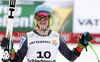 Winner Ted Ligety of USA reacts in finish of men Super-g race of FIS Alpine skiing World Championships in Schladming, Austria. Men super-g race of FIS Alpine skiing World championships Schladming 2013, was held in Scladming, Austria, on Wednesday, 6th of February 2013.
