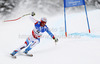 Didier Defago of Switzerland skiing in first training for men downhill race of FIS Alpine skiing World Championships in Schladming, Austria. First training for men downhill race of FIS Alpine skiing World championships Schladming 2013, was held in Schladming, Austria, on Thursday, 7th of February 2013.
