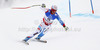 Didier Defago of Switzerland skiing in first training for men downhill race of FIS Alpine skiing World Championships in Schladming, Austria. First training for men downhill race of FIS Alpine skiing World championships Schladming 2013, was held in Schladming, Austria, on Thursday, 7th of February 2013.
