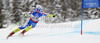 Rok Perko of Slovenia skiing in first training for men downhill race of FIS Alpine skiing World Championships in Schladming, Austria. First training for men downhill race of FIS Alpine skiing World championships Schladming 2013, was held in Schladming, Austria, on Thursday, 7th of February 2013.
