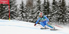 Daniela Merighetti of Italy skiing in second training for women downhill race of FIS Alpine skiing World Championships in Schladming, Austria. Second training for women downhill race of FIS Alpine skiing World championships Schladming 2013, was held in Schladming, Austria, on Thursday, 7th of February 2013.
