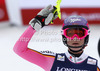 Winner and new super combined World Champion Maria Hoefl-Riesch of Germany reacts in finish of women super combined race of FIS Alpine skiing World Championships in Schladming, Austria. Women super combined race of FIS Alpine skiing World championships Schladming 2013, was held in Schladming, Austria, on Friday, 8th of February 2013.
